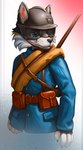 Rating: s
ID: 5097681
Date: 2024-10-06 13:07:19 -0400
Status: active
Score: 10
adrian_helmet anthro armor canid canine canis clothing domestic_dog fox france french headgear helmet hi_res historical history male mammal military_uniform solo thepimpartist uniform world_war_1 post #5097681