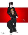 Rating: s
ID: 5659739
Date: 2025-06-22 05:37:20 -0400
Status: pending
Score: 4
anthro bartek22 black_body black_fur canid canine canis chain clothing ear_piercing ear_ring ears_up facial_piercing feet foot_fetish foot_focus fur hi_res looking_at_viewer male mammal nose_piercing nose_ring piercing red_eyes ring ring_piercing solo spikes tail text text_on_clothing tongue tongue_out wayne_(bartek22) white_body white_fur wolf post #5659739