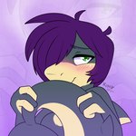 Rating: s
ID: 3381468
Date: 2022-06-09 01:32:49 -0400
Status: active
Score: 60
absurd_res anthro artist_name blush female fish green_eyes grey_body hair hair_over_eye hi_res kimadesigns looking_away marine one_eye_obstructed purple_hair shark_tail shy smile solo sydney_(kimadesigns) text post #3381468