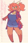 Rating: s
ID: 3988558
Date: 2023-04-12 19:40:47 -0400
Status: active
Score: 45
absurd_res accessory anthro big_breasts bovid breasts caprine claws clothing cowbell dragon female flannel_shirt freckles goat green_eyes hair hair_accessory hair_tie hi_res hybrid kurus long_ears looking_at_viewer mammal michelle_(artfulpimp) mythological_creature mythological_scalie mythology orange_hair overalls pigtails scalie shirt smile solo topwear white_clothing white_shirt white_topwear post #3988558