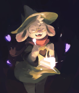 Rating: s
ID: 5759755
Date: 2025-08-06 02:20:20 -0400
Status: active
Score: 19
2025 absurd_res anthro bovid cake caprine clothing cutlery darkner deltarune dessert digital_drawing_(artwork) digital_media_(artwork) eating eyes_closed eyewear food glasses goat happy hat headgear headwear heart_symbol hi_res kitchen_utensils magic male mammal ralsei smile solo spork sublamy123 tools undertale_(series) white_body post #5759755