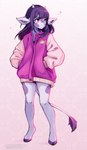 Rating: s
ID: 4682562
Date: 2024-03-27 07:16:14 -0400
Status: active
Score: 35
2024 anthro artist_name bovid bovine cattle clothed clothing coffeechicken female hair hand_in_pocket hi_res hooves horn jacket long_hair mammal pockets purple_hair small_moo solo sparkles tail tail_tuft text topwear tuft post #4682562
