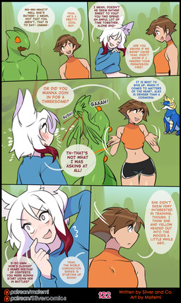 Rating: s
ID: 4638219
Date: 2024-03-04 16:18:29 -0500
Status: active
Score: 12
alex_(happytimes) animal_humanoid anime_nosebleed anthro armor beard blood blue_body blue_clothing blue_highlights blue_shirt blue_topwear blush bodily_fluids bottomwear brown_hair cat_humanoid clothed clothig clothing comic crop_top dialogue english_text eyes_closed facial_hair fangs felid felid_humanoid feline feline_ears feline_humanoid female feral field flower generation_3_pokemon generation_5_pokemon grass green_body group gushing hair headgear helmet hi_res highlights_(coloring) human humanoid looking_around male mammal mammal_humanoid markings matemi midriff muscular mustache nintendo nosebleed open_mouth orange_clothing orange_markings orange_sclera orange_shirt orange_topwear pink_eyes plant pokemon pokemon_(species) red_highlights samurott sceptile shamrock_(lysergide) shirt shorts silver_soul silver_soul_(comic) silver_soul_team speech_bubble teasing teeth text topwear training varick_(samurott) weapon white_beard white_facial_hair white_flower white_hair white_mustache post #4638219