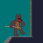 Rating: s
ID: 4662101
Date: 2024-03-16 18:40:49 -0400
Status: active
Score: 57
1:1 ambiguous_gender angry animated anthro bandage bandaged_head battering_ram bottomwear brown_body canid canine canis clothed clothing cross-popping_vein dark_souls digital_media_(artwork) domestic_dog door duo faceplant fromsoftware hat head_injury headgear headwear holding_object holding_weapon hollow_(dark_souls) humanoid humor iconography impact_lines jumping kawa_kir_(artist) loincloth loincloth_only loop male mammal melee_weapon nurse_clothing nurse_hat nurse_headwear on_one_leg open_mouth opening_door pinscher pinscher_(pinscher_5d) pinscher_5d pixel_(artwork) pixel_animation red_eyes removing_bandage rock sculpture short_playtime simple_background sitting slapstick snout stairs standing statue stick sweatdrop_(iconography) topless walking weapon post #4662101