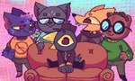 Rating: s
ID: 5599823
Date: 2025-05-26 13:21:52 -0400
Status: active
Score: 48
:3 age_difference angus_delaney anthro avian background_character bea_santello beak bear bird blue_clothing brown_body brown_fur canid canine clock clothing crocodile crocodilian domestic_cat dyed_fur eyewear fangs felid feline felis female footwear fox fur furniture germ_warfare_(nitw) glasses green_body green_clothing gregg_lee grey_body grey_fur group hat headgear headwear hi_res jacket mae_borowski male mammal meme night_in_the_woods notched_ear orange_body orange_clothing orange_fur overweight piper_perri_surrounded red_eyes reptile salamikii scalie shoes sofa stan_borowski sweater teeth tongue tongue_out topwear watch post #5599823