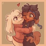 Rating: s
ID: 4684211
Date: 2024-03-28 00:18:46 -0400
Status: active
Score: 196
1:1 anthro black_eyes blush bottomless canid canine canis cave_story clothed clothing conditional_dnp digital_media_(artwork) domestic_dog duo fan_character female fur green_eyes hair heart_symbol hi_res hug joooji kerchief kookie lagomorph male male/female mammal mimiga one_eye_closed open_mouth pink_clothing pink_topwear simple_background smile tail topwear white_body white_fur post #4684211