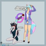 Rating: s
ID: 5656878
Date: 2025-06-20 23:35:54 -0400
Status: pending
Score: 1
1:1 aurora_(secretswitch) big_breasts big_tail black_hair blue_clothing blue_dress blue_eyes blue_hair blush body_swap bottomwear breast_envy breast_squish breasts canid canine canis clothing cosmic_print denim denim_bottomwear denim_clothing denim_shorts dialogue dress duo equid equine female fluffy fluffy_tail glistening glistening_breasts hair hi_res horn jacket kneeling long_hair looking_at_another looking_at_breasts magic mammal mythological_creature mythological_equine mythology nervous on_ground pink_hair purple_clothing purple_jacket purple_topwear shirt shocked shorts simple_background small_tail speech_bubble squish standing t-shirt tail topwear unicorn white_clothing white_shirt white_topwear wolf yellow_eyes zara_(zaraunitymasters) zaraunitymasters post #5656878