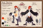 Rating: s
ID: 4880713
Date: 2024-06-26 22:29:46 -0400
Status: active
Score: 6
2024 absurd_res andy_sterling anthro avian band_accessory beak bird black_body black_markings black_wings cc-by-nc-sa clothing color_swatch creative_commons digital_drawing_(artwork) digital_media_(artwork) english_text feathered_wings feathers feet flooploop green_eyes grey_beak grey_legs hat head_tuft headgear headwear hi_res id_bracelet id_card id_number legband long_beak looking_at_viewer looking_back markings model_sheet multicolored_body on_one_leg orange_markings picid red-bellied_woodpecker red_markings ring_(jewelry) signature simple_background solo standing straw_hat stripes talons tan_background text toes tuft white_body white_stripes winged_arms wings woodpecker post #4880713