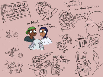 Rating: s
ID: 5706346
Date: 2025-07-13 15:08:36 -0400
Status: active
Score: 2
2024 4:3 anthro astronaut book brown_blanket brown_body brown_eyes brown_skin buckteeth carrying_another chair clothed clothed_human clothed_male clothing dark_body dark_skin dialogue digital_drawing_(artwork) digital_media_(artwork) earth english_description english_text eyes_closed fan_character featureless_legs female flat_colors fur furniture green_clothing green_headkerchief green_kerchief green_shirt green_topwear grey_inner_ear group headgear headkerchief headwear hi_res holding_book holding_object human insertthenewblhere jessica_2 kerchief lagomorph larger_human larger_male laugh long_ears male male_human mammal mitten_hands multiple_images newspaper no_pupils noseless on_chair open_book pencil_(object) planet pushbutton rabbid raving_rabbids rayman_(series) screaming shaking shirt shivering simple_background size_difference smaller_anthro smaller_female space star talking_to_another teeth text topwear trio ubisoft wet white_body white_fur wrapped_in_blanket yelling yelling_at_another post #5706346
