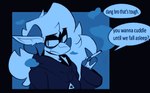 Rating: s
ID: 5655386
Date: 2025-06-20 10:37:41 -0400
Status: pending
Score: 6
ambiguous_gender bovid caprine cigarette clothed clothing coat dialogue eyeliner facial_markings fluffy garfunk_(artist) goat hair head_markings long_hair looking_at_viewer makeup mammal markings monochrome sheep shirt simple_background smoke smoking solo speech_bubble tank_top topwear post #5655386