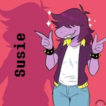 Rating: s
ID: 5652030
Date: 2025-06-18 20:08:41 -0400
Status: active
Score: 21
1:1 absurd_res anthro bottomwear clothed clothing covered_eyes deltarune denim denim_bottomwear denim_clothing digital_media_(artwork) female freckles hair hi_res jacket jeans pants purple_body reptile scalie selkirk shirt simple_background smile solo susie_(deltarune) tagme teeth text topwear undertale_(series) post #5652030