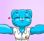 Rating: s
ID: 5100263
Date: 2024-10-07 15:42:13 -0400
Status: active
Score: 30
absurd_res anthro blue_body blue_fur cartoon_network clothing collarbone collared_shirt domestic_cat dress_shirt eyes_closed felid feline felis female fur heart_symbol hi_res imminent_kiss inviting kissing kissing_pov lips mammal nicole_watterson pillothestar shirt solo spread_arms the_amazing_world_of_gumball thick_lips topwear post #5100263