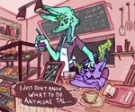 Rating: s
ID: 5062039
Date: 2024-09-20 02:14:58 -0400
Status: active
Score: 11
6:5 absurd_res anthro bodily_fluids cafe doran_(prettyparty) dragon duo earth_dragon english_text female hi_res inside male male/female multiple_piercings mythological_creature mythological_scalie mythology piercing prettyparty scalie speech_bubble tallie_(prettyparty) tears text trans_(lore) trans_man_(lore) trans_woman_(lore) post #5062039