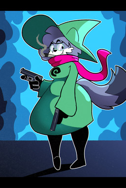 Rating: s
ID: 5689158
Date: 2025-07-06 01:33:58 -0400
Status: active
Score: 12
2022 4_fingers absurd_res anthro black_eyebrows black_nose blue_body blue_fur blue_hair blue_tail blue_tail_tip breasts canid canine clothed clothed_anthro clothed_female clothing cloudidoodles cosplay costume deltarune digital_drawing_(artwork) digital_media_(artwork) dipstick_tail drugs dual_wielding eyebrows eyewear fangs female female_anthro fingers fox front_view full-length_portrait fur glasses green_clothing green_hat green_headwear gun hair hat headgear headwear hi_res holding_gun holding_object holding_ranged_weapon holding_weapon mammal marijuana markings pink_scarf portrait ralsei ralsei_smoking_blunt ranged_weapon round_glasses roxanne_oxley scarf smile smoke smoking smoking_marijuana snaggle_tooth solo standing tail tail_markings teeth undertale_(series) weapon white_body white_fur post #5689158