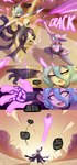 Rating: s
ID: 5564773
Date: 2025-05-11 14:21:34 -0400
Status: active
Score: 129
2025 4_fingers absurd_res anthro armwear artist_name back_boob battle big_breasts bottomwear bra breasts cleavage clothed clothing comic crazy_smile crush denim denim_bottomwear denim_clothing dialogue digital_media_(artwork) duo ear_piercing eeveelution english_text espeon eyebrows female fingers footwear force_field gammainks generation_2_pokemon generation_6_pokemon glowing glowing_eyes hair hi_res holding_object holding_weapon huge_breasts jeans mandy_(gammainks) mega_evolution mega_gardevoir mega_stone nintendo open_mouth outside panties pants piercing pokemon pokemon_(species) psychic_powers psycho_cut reflect shatter smile sports_bra surprise surprised_expression text text_on_clothing torn_bottomwear torn_clothing torn_pants underwear vanessa_(gammainks) weapon post #5564773