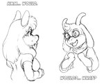 Rating: s
ID: 5041869
Date: 2024-09-10 15:32:47 -0400
Status: active
Score: 67
2024 anthro biped black_and_white black_nose blush blush_lines bovid breasts canid canine caprine clothed clothed_anthro clothed_female clothed_male clothing confusion darkner deltarune dialogue digital_drawing_(artwork) digital_media_(artwork) duo english_text eye_contact eyelashes eyewear fangs female firecat fox fur glasses goat hair horn kitsune_youkai long_ears long_hair looking_at_another male mammal monochrome narrowed_eyes open_mouth ralsei robe shirt simple_background sketch smile smiling_at_another snout teeth text tongue topwear undertale_(series) whiskers white_background post #5041869