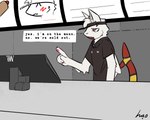 Rating: s
ID: 5484152
Date: 2025-04-05 14:15:11 -0400
Status: active
Score: 18
5:4 anthro borealhao clothed clothing collared_shirt conditional_dnp dialogue english_text fish front_view frustrated fur furred_fish furred_shark hi_res information lamapola male marine markings name_tag open_mouth pink_eyes shark shirt solo tail tail_markings text three-quarter_view topwear uniform white_body white_fur yogur_(lamapola) post #5484152