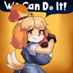 Rating: s
ID: 5439321
Date: 2025-03-17 11:57:31 -0400
Status: active
Score: 67
1:1 absurd_res animal_crossing big_breasts big_butt bottomwear breasts butt canid canine canis cleavage clothed clothing denim denim_bottomwear denim_clothing denim_topwear domestic_dog female flexing flexing_muscles floppy_ears fluffy fluffy_ears fluffy_hair fluffy_tail gloves hair hand_on_bicep handwear hi_res huge_breasts isabelle_(animal_crossing) jumpsuit looking_at_viewer mammal nintendo propaganda propaganda_poster rosie_the_riveter shih_tzu side_boob smile smiling_at_viewer solo tail teztaz topwear toy_dog we_can_do_it! post #5439321