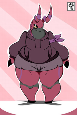 Rating: s
ID: 5616226
Date: 2025-06-02 10:40:19 -0400
Status: active
Score: 24
absurd_res alternative_fashion anthro anthrofied arthropod artist_logo big_butt bottom_heavy butt clothed clothing colored countershading digital_media_(artwork) exoskeleton fan_character fiwzycat! front_view full-length_portrait generation_5_pokemon goth grey_body grey_countershading hi_res hoodie horn huge_hips huge_thighs kerchief krita_(artwork) logo male nintendo pokemon pokemon_(species) pokemorph portrait red_body red_exoskeleton sassy scolipede simple_background solo standing thick_thighs topwear wide_hips post #5616226