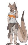 Rating: s
ID: 5202582
Date: 2024-11-24 13:01:07 -0500
Status: active
Score: 9
2024 5:8 absurd_res anthro bottomwear brown_body brown_fur brown_hair claws clothing double_claw eye_scar facial_scar fluffy fur gulonine hair hi_res hoodie hybrid kangaroo macropod male mammal marsupial marten mustelid musteline orange_eyes pawpads paws plantigrade ra'zim rdy sable_(marten) scar shirt shorts t-shirt tail tan_body tan_fur topwear zgf_art post #5202582