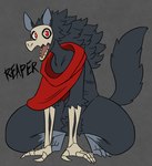 Rating: s
ID: 5648351
Date: 2025-06-17 09:38:58 -0400
Status: active
Score: 3
ambiguous_gender anthro bone canid crotch_tuft fluffy fluffy_tail fur grey_body grey_fur hair hi_res long_hair looking_at_viewer mammal nerdyreindeer open_mouth red_eyes sharp_teeth skeleton_hand skull skull_head solo tail teeth tuft post #5648351