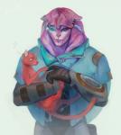 Rating: s
ID: 1394355
Date: 2017-12-04 20:36:32 -0500
Status: active
Score: 27
absurd_res alien angara bioware black_sclera blue_eyes clothed clothing domestic_cat electronic_arts felid feline felis fully_clothed furgonomics furry-specific_piercing hi_res jaal_ama_darav jacket lerapi male mammal mass_effect mass_effect_andromeda not_furry petting piercing pink_body pink_skin pupils scar scouter slit_pupils smile topwear post #1394355