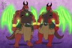 Rating: s
ID: 5013994
Date: 2024-08-27 17:07:23 -0400
Status: active
Score: 24
3:2 abs age_difference anthro armor beard belly belt big_muscles black_eyes bottomwear clothing crimsonmercury7192 dark_spots demon dragon duo emblem emerald_(gem) energy_wings european_mythology facial_hair father_(lore) father_and_child_(lore) father_and_son_(lore) gem gold_(metal) gold_jewelry green_pupils horn jethro_(insanestar) jewelry loincloth magic_user male male/male mature_male membrane_(anatomy) membranous_wings musclegut muscular muscular_male mythological_creature mythological_scalie mythology navel nipple_piercing nipples older_male parent_(lore) parent_and_child_(lore) parent_and_son_(lore) pendant piercing pupils red_body red_scales scales scalie silvus_(insanestar) smile son_(lore) spikes spikes_(anatomy) standing tail unusual_anatomy unusual_wings western_dragon wings younger_male post #5013994