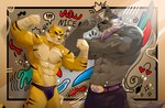 Rating: s
ID: 4267741
Date: 2023-09-01 19:37:15 -0400
Status: active
Score: 5
anthro belt brother_tai bulge canid canine canis chapper_(pleasant_goat_and_big_big_wolf) clothing duo felid flexing group humanoid male male/male mammal muscular muscular_anthro muscular_male pantherine pleasant_goat_and_big_big_wolf tiger underwear wolf post #4267741