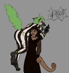 Rating: s
ID: 5448701
Date: 2025-03-22 02:24:22 -0400
Status: active
Score: 5
2024 alternate_species anthro beetlejuice beetlejuice_(character) black_body black_clothing black_dress black_fur black_hair black_nose black_pawpads brown_body brown_fur carrying_another censor_bar censored chorny_vasiliok clothed clothing cougar digital_drawing_(artwork) digital_media_(artwork) dress duo feet felid feline female flat_colors fully_clothed fur furrification gesture grawlixes green_body green_fur green_hair grey_background hair hand_gesture hyena ineffective_censorship lydia_deetz male mammal middle_finger pattern_clothing pattern_suit pawpads pointy_speech_bubble raised_tail shoulder_carry simple_background speech_bubble striped_clothing striped_hyena striped_suit stripes suit tail whiskers white_body white_fur post #5448701