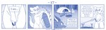 Rating: s
ID: 3371989
Date: 2022-06-04 08:32:35 -0400
Status: active
Score: 123
blue_and_white comic detailed_background dialogue dragon english_text female feral hi_res horn kobold larger_feral lost_my_keys male monochrome mythological_creature mythological_scalie mythology nude scalie size_difference smaller_female text vavacung post #3371989