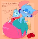 Rating: s
ID: 5345064
Date: 2025-02-01 16:13:40 -0500
Status: active
Score: 46
anthro ball bangs big_butt big_ears blush bodily_fluids buckteeth butt clothing daughter_(lore) dialogue dumbbell duo english_text evelyn_mouse exercise_ball female hi_res house_mouse mammal mia_mouse mother_(lore) mother_and_child_(lore) mother_and_daughter_(lore) mouse murid murine parent_(lore) parent_and_child_(lore) parent_and_daughter_(lore) rodent signature silentjack sitting sitting_on_ball sweat tail teeth text thick_thighs towel weights whiskers wide_hips workout_clothing young post #5345064