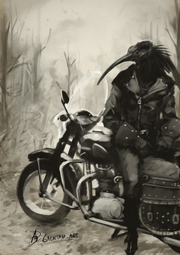 Rating: s
ID: 5616250
Date: 2025-06-02 11:01:12 -0400
Status: active
Score: 8
anthro avian beak biker biker_jacket bird clothing digital_drawing_(artwork) digital_media_(artwork) digital_painting_(artwork) feathers gaertan hi_res ibis jacket leather leather_clothing leather_jacket leather_topwear looking_at_side motorcycle painting_(artwork) pelecaniform solo threskiornithid topwear vehicle post #5616250