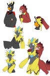 Rating: s
ID: 5588252
Date: 2025-05-21 12:17:46 -0400
Status: active
Score: 10
2018 absurd_res anthro avian biped black_body black_markings blue_eyes blue_markings ciel_(phoenix) colored duo female fur generation_7_pokemon goo_transformation hi_res jewelry legendary_pokemon male markings nintendo nude open_mouth pokemon pokemon_(species) red_body red_fur simple_background smile species_transformation spiral_eyes standing surprise tomek1000 tomek1000_(character) transformation transformation_sequence whiskers white_background yellow_body yellow_fur zeraora post #5588252