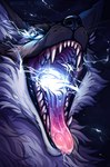 Rating: s
ID: 5653328
Date: 2025-06-19 12:01:21 -0400
Status: active
Score: 1
ambiguous_form ambiguous_gender artist_name black_nose blue_eyes bodily_fluids canid canine cheek_tuft chest_tuft drooling electricity facial_tuft front_view fur grey_body grey_fur inner_ear_fluff kolaa mammal mouth_shot narrowed_eyes nematious_(character) open_mouth saliva solo text tuft whiskers white_body white_fur white_inner_ear_fluff post #5653328