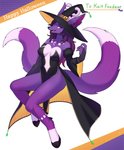 Rating: s
ID: 2685243
Date: 2021-04-06 03:30:35 -0400
Status: active
Score: 42
2020 5_fingers anthro breasts brown_hair canid canine cleavage clothed clothing english_text female female_anthro fingers fox fur hair halloween hat headgear headwear hi_res holidays jewelry kait_foxdear kemono long_hair looking_at_viewer mammal multi_tail necklace open_mouth open_smile purple_body purple_fur simple_background smile snout solo tail text witch_hat yamame513 post #2685243