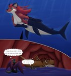 Rating: s
ID: 5647603
Date: 2025-06-17 00:22:46 -0400
Status: pending
Score: 6
anthro boat canid canine comic dialogue english_text female fox hi_res hyena internal macro madraoluv2 male mammal marine merfolk micro narrsvans organs sea split_form stomach surf text vehicle vore water watercraft wetsuit post #5647603