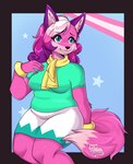 Rating: s
ID: 5128497
Date: 2024-10-20 17:48:06 -0400
Status: active
Score: 24
2024 anthro artkett1412 black_border border canid canine female female_anthro fox hi_res lgbt_pride mammal melody_amaranth pride_colors red_fox sitting smile solo star super_lesbian_animal_rpg tail trans_(lore) trans_woman_(lore) transgender_pride_colors true_fox watermark post #5128497