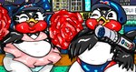 Rating: s
ID: 3494044
Date: 2022-08-08 01:50:48 -0400
Status: active
Score: 2
anthro armor avian baseball_(sport) baseball_field batting_helmet beak big_butt bikini bird black_body black_feathers bottomwear butt cheerleader cheerleading_pose clothing dancing duo feathers female headgear helmet hirundinid kemono male mascot momu9172 navel nippon_professional_baseball open_mouth oscine overweight pacific_swallow panties passerine pose skirt slightly_chubby speedo sport sportswear stadium swallow_(bird) swimwear t-shirt_gun tokyo_yakult_swallows tsuba-kun tsubakuro tsubami two-piece_swimsuit underwear visor white_body white_feathers post #3494044