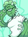 Rating: s
ID: 5547113
Date: 2025-05-03 20:53:06 -0400
Status: active
Score: 1
2018 arm_spikes beastofeuthanasia black_eyebrows breasts cactus cactus_creature cactus_humanoid closed_frown clothed clothed_female clothed_humanoid clothing digital_drawing_(artwork) digital_media_(artwork) elemental_creature elemental_humanoid english_description eyebrows female female_humanoid flora_fauna frown green_background green_body green_skin green_spikes half-length_portrait head_spikes hi_res humanoid mouth_closed non-mammal_breasts noseless not_furry plant plant_humanoid portrait shaded shirt side_view simple_background simple_shading solo spikes spikes_(anatomy) t-shirt topwear white_clothing white_shirt white_t-shirt white_topwear post #5547113