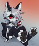 Rating: s
ID: 5592195
Date: 2025-05-23 05:03:07 -0400
Status: pending
Score: 11
alternative_fashion canid canid_demon canine claws curling_toes demon feet foot_fetish foot_focus goth hellhound helluva_boss helluvabossfanart hi_res hindpaw invalid_tag loona_(helluva_boss) mammal mythological_canine mythological_creature mythology pawpads paws toe_claws toeless_legwear toes post #5592195