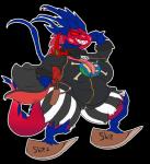 Rating: s
ID: 2091931
Date: 2019-12-22 15:05:00 -0500
Status: active
Score: 7
2019 absurd_res alpha_channel anthro big_breasts big_tail blue_body breasts cape chibi cleavage clothed clothing curvy_figure digital_media_(artwork) dragon eternatus female generation_8_pokemon grin hi_res legendary_pokemon mythological_creature mythological_scalie mythology nintendo pirate pokemon pokemon_(species) pokemorph red_body red_eyes scalie sharp_teeth ship shivali_the_eternal simple_background smile solo tail teeth thestrider thick_thighs transparent_background vehicle voluptuous watercraft wide_hips post #2091931