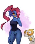 Rating: s
ID: 5656311
Date: 2025-06-20 18:32:27 -0400
Status: active
Score: 15
absurd_res alphys animal_humanoid anthro being_watched blue_body breasts clothing duo eyewear female fish fish_humanoid glasses hair heart_eyes heart_symbol hi_res humanoid long_hair looking_at_another looking_at_viewer marine marine_humanoid ponytail red_hair scalie sharp_teeth signature simple_background teeth undertale_(series) undyne xao_art yellow_body post #5656311