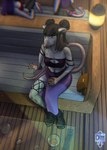 Rating: s
ID: 5098833
Date: 2024-10-06 21:56:47 -0400
Status: active
Score: 8
2023 5_fingers accessory american_opossum artist_name bangs black_boots black_clothing black_footwear black_hair black_shirt black_topwear boots bottomwear bow_ribbon bracelet breasts cleavage clothed clothing cross cross_necklace dated detailed_background dress ear_piercing ear_ring facial_piercing female fingers footwear fur furgonomics furniture glass_table green_eyes grey_body grey_fur grey_markings group hair hair_bun hairless_tail hi_res high-angle_view holding_glass holding_object jewelry josiedink long_hair long_tail looking_at_viewer mammal markings marsupial navel necklace nightclub nose_piercing nose_ring on_sofa piercing pink_tail purple_bottomwear purple_clothing purple_skirt purse ribbons ring_piercing septum_piercing septum_ring shirt shoes sitting sitting_on_sofa skirt sofa solo_focus tail tail_accessory tail_bow tail_ribbon tapering_tail text topwear trio twin_buns virginia_opossum watermark post #5098833