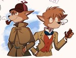 Rating: s
ID: 5556707
Date: 2025-05-07 23:07:26 -0400
Status: active
Score: 14
anthro black_nose bow_tie canid canine canis clothing coat deerstalker_hat domestic_dog edwardian fox fur hand_in_pocket hat headgear headwear hi_res male male_anthro mammal multicolored_body multicolored_fur pest0sauce pipe pockets sherlock_hound sherlock_hound_(series) shirt smoking smoking_pipe solo topwear two_tone_body two_tone_fur victorian post #5556707