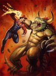 Rating: s
ID: 4148960
Date: 2023-07-03 22:11:45 -0400
Status: active
Score: 21
3:4 4_fingers anthro black_hair boots bowser claws clothing detailed_background duo facial_hair fighting_pose fingers fist footwear hair hat headgear headwear horn human koopa long_horn male mammal mario mario_bros mario_calimocho muscular muscular_anthro muscular_male mustache nathanrosario nintendo overall_pants pose raised_arm raised_fist raised_hand red_hair reptile scalie sharp_teeth shoes signature superpowers teeth turtle yellow_eyes post #4148960