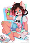 Rating: s
ID: 4046706
Date: 2023-05-11 19:46:22 -0400
Status: active
Score: 276
2023 4_toes 5_fingers adult_(lore) ankle_band anthro backpack backwards_hat band-aid band-aid_on_knee band-aid_on_leg bandage barefoot black_hair blue_eyes bottomwear braces braided_hair canid canine claws clothing digit_ring digital_drawing_(artwork) digital_media_(artwork) duo english_text feet femboy fingers footwear fox hair hat headgear headwear hi_res highlights_(coloring) holding_object holding_skateboard inner_ear_fluff jewelry kayla_(rysonanthrodog) kaylafox looking_at_viewer male mammal open_mouth paws red_highlights ring shirt shoes shoes_removed shorts sitting skateboard socks socks_removed text toe_ring toes tongue tongue_out topwear tuft vehicle wristband y2k_(graphic_design) young young_anthro young_male post #4046706