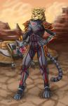 Rating: s
ID: 1275286
Date: 2017-07-13 20:08:40 -0400
Status: active
Score: 37
2017 4_toes 5_fingers anthro armor blonde_hair bodysuit breasts clothing desert detailed_background digital_media_(artwork) digitigrade ear_piercing electronic_arts feet felid female fingers full-length_portrait fur hair headgear helmet heresy_(artist) hi_res jhilazi kilrathi looking_at_viewer mammal origin_systems outside pauldron piercing portrait shaded sketch skinsuit solo spacecraft standing tan_body tan_fur tight_clothing toes vehicle wing_commander post #1275286