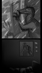 Rating: s
ID: 5300943
Date: 2025-01-11 13:23:38 -0500
Status: active
Score: 21
abigaildx1 ambiguous_gender bed bedroom claws creepy dinosaur english_text feathered_dinosaur feathered_scalie feathers feral furniture glowing glowing_eyes hi_res horror_(theme) human inside looking_through looking_through_window male male/male mammal maniraptor monochrome outside plant plant_pot potted_plant prehistoric_species raining reptile scales scalie sketchy sound_effects tapping_fingers text theropod under_blanket video_in_description window post #5300943