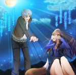 Rating: s
ID: 111894
Date: 2011-01-13 18:15:56 -0500
Status: active
Score: 5
animal_humanoid bodily_fluids canid canid_humanoid canine canine_humanoid canis crying dipstick_tail duo female holo_(spice_and_wolf) humanoid japanese_text kraft_lawrence mammal mammal_humanoid markings moon spice_and_wolf tail tail_markings tears text translated unknown_artist wolf wolf_humanoid post #111894
