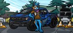 Rating: s
ID: 4607245
Date: 2024-02-18 09:52:16 -0500
Status: active
Score: 6
absurd_res amphibian anthro blue_body blue_fur blue_vehicle bottomless bottomless_male brown_clothing brown_shirt brown_topwear canid canine canis clothed clothing fin ford ford_f150 ford_raptor fur generation_3_pokemon head_tuft hi_res hybrid leaning_on_object light_truck male mammal motor_vehicle nintendo orange_body orange_eyes orange_gills orange_nose orange_scales pantsless persim_scarf pickup_truck pit_stop plant plateau pokemon pokemon_(species) quiflex race_track scales shirt smile smiling_at_viewer solo splatoon swampert tail tail_fin tire topwear traffic_cone tree truck tuft vehicle wheel wolf xevy post #4607245